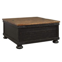Signature Design by Ashley Valebeck Farmhouse Lift Top Coffee Table with Storage - £405.16 GBP