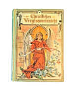 Vintage German Christliches Vergissmeinnicht Forget-Me-Not Book Angel Ha... - £33.08 GBP