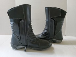 Tour Master Solution Waterproof Road Boots Womens Size 10 Black - £43.65 GBP