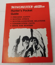 Hunter&#39;s Pocket Guide Safety Ethics Conservation Hints Winchester 1974 B... - £11.66 GBP