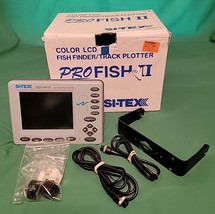 Pro Fish II 2 Finder Track Plotter Color LCD Complete Si-Tex Marine Electronics - £221.54 GBP
