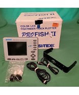 Pro Fish II 2 Finder Track Plotter Color LCD Complete Si-Tex Marine Elec... - £219.99 GBP