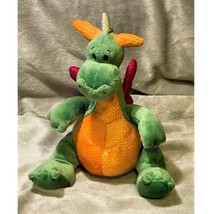 Vintage Gund Kids Scales N&#39; Tales 9&quot; Plush Dragon-Fafner - £11.25 GBP