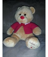 Gund Godiva 2016 Teddy Bear Plush 10&quot; Valentines Day Stuffed Animal Ages... - £13.19 GBP