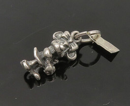 DISNEY 925 Sterling Silver - Vintage Petite Minnie Mouse Pendant - PT16710 - £30.48 GBP