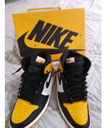 Air Jordan 1 Retro OG High &#39;Yellow Toe&#39; Men&#39;s Size 11 (555088-711) – Pre... - $84.14