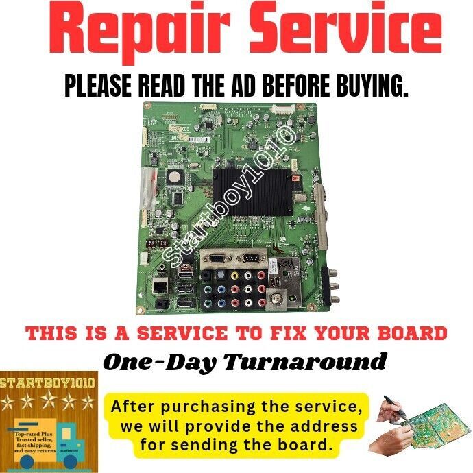 REPAIR SERVICE Main board 60PZ950 60PZ750  EAX63524903 EBT61533403 60PZ5... - $64.99