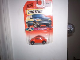 Orange VW CONCEPT 1 Show Cars - 1997 Matchbox Die Cast Car - Mint on Card - $2.48