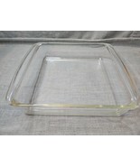 Pyrex 222 Clear Glass Square Oven Baking Dish, 8&#39;&#39; x 8&#39;&#39; x 2&#39;&#39; No Lid - £3.74 GBP