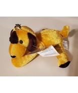 Itsy Bitsy Teenie Weenie Little Mini BeanPal Babies 5&quot; NUTTAH JR DOG Key... - $11.65