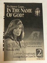 Action News 2 Vintage Tv Guide Print Ad Atlanta In The Name Oof God TPA22 - $5.93