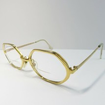 Riviera Exclusive 10% gold fill vintage retro eyeglasses hexagon oval fr... - £99.85 GBP