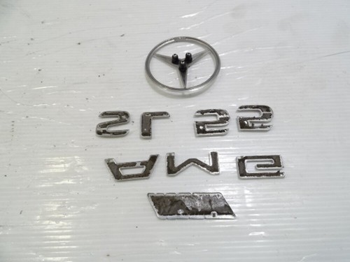 04 Mercedes R230 SL55 emblem set, on trunk lid SL55 AMG Item image 5