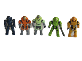 Mixed Lot of 5 Spartans Halo Mega Bloks 97116 UNSC Infected Series ONE I... - $15.00