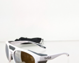Brand New Authentic Bolle Sunglasses Adventurer White Frame - $108.89