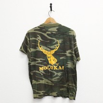 Vintage Molokai Camouflage Deer Buck T Shirt Medium - $57.42