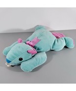 1998 Ty &quot;Chewy&quot; the Beaver Teal Pillow Pal Pink And Blue - £7.00 GBP