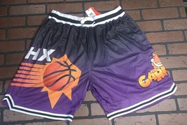 Garfield / Phx Suns Headgear Classics Pantaloncini da Basket ~ Mai Worn ... - $51.50+