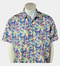 Daniel Cremieux Colorful Mens Button Down Short Sleeve Shirt Size XL Colorful - £20.36 GBP