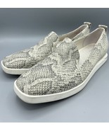 Franco Sarto Slip On Boston Snake Print  Square Toe Casual Comfort Shoes 10 - $15.57