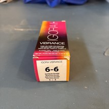 Schwarzkopf Igora Vibrance 6-6 Dark Blonde Chocolate Tone On Tone Colora... - $11.88
