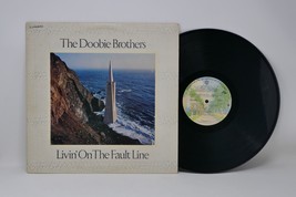 Warner 1977 Livin&#39; on the Fault Line by The Doobie Brothers 12&quot; LP Vinyl Record - £11.00 GBP