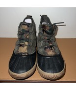 Sorel Out N About Mid Waterproof Boots Rain Snow Duck NL3391-326 Green C... - $841.62 MXN