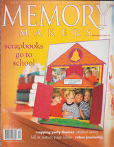 Memory Makers Sept/Oct 1999-Back to School- Craft Book - £1.37 GBP