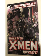 RARE X-MEN 2010-  Come In For A Day Party PROMO Card For Up Coming Marve... - $6.90