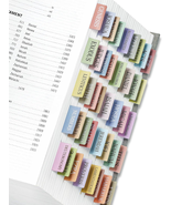 Bible Tabs for Women &amp; Men, Bible Book Tabs for Study Bible, Large Print... - $15.11