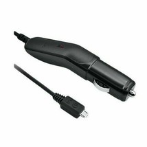 LG CLA-305 Micro-Usb Voiture Chargeur Avec Enroulé Câble, Noir - $8.89