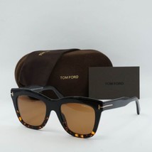 TOM FORD FT0685 05E Black To Dark Havana/Brown 52-20-140 Sunglasses New Authe... - £113.84 GBP