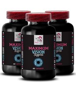 Lutein benefits for eyes - MAXIMUM VISION SUPPORT - Eye vitamins with lu... - $58.36 CAD