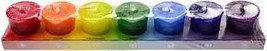 7 Pack Chakra votive candle - $1,605.62 MXN