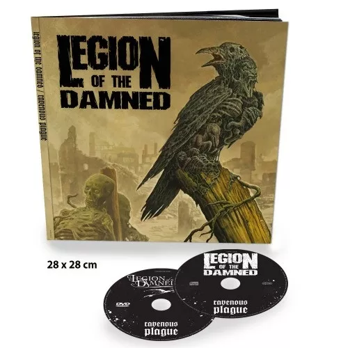 Legion Of The Damned Ravenous plague CD &amp; DVD earbook - $89.10