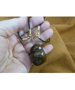 (PP31-18) Real Jumbo MOOSE POOP doo doo turd nugget NECKLACE weird fun a... - $18.69