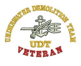 Underwater Demolition Team UDT Veteran Army Military Embroidered Polo Shirt - $34.95