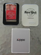 Hard Rock Cafe BIRMINGHAM, England (Closed) Zippo Lighter 2002 - $828.99 MXN