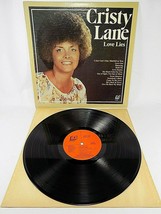 Cristy Lane Love Lies Vinyl A Lbum Signed By Artist Rare Ls Record LS8029 VG+/VG+ - £12.44 GBP