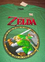 The Legend Of Zelda Link Nintendo T-Shirt Mens Medium New w/ Tag - £15.92 GBP