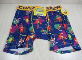 Men&#39;s Spongebob Squarepants Crazy boxer briefs underwear Small Band Geeks 1 pair - £10.17 GBP