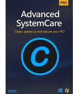 Latest  iObit Advanced SystemCare Pro 18 3 PC , 1 Yr License , Tuneup PC - $18.95