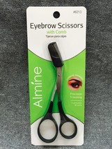 Annie Almine Eyebrow Scissors With Comb Premium Steel To Trim Eyebrows #6213 - £1.59 GBP+