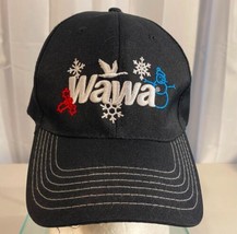 Black Wawa Winter Theme Baseball Type Hat Pre-Owned - £10.11 GBP