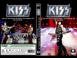 Kiss Live on 2/14/14 in West Hollywood Rare DVD Pro-shot, menu, concert &amp; Extras - £15.72 GBP