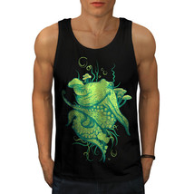 Wellcoda Octopus Beast Mens Tank Top, Sea personage Active Sports Shirt - £14.60 GBP+