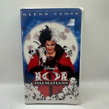 Disneys 101 Dalmatians VHS Tape Glenn Close As Cruella De Vil Classic Ca... - $14.00