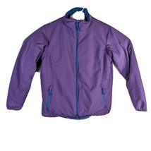 Duluth Trading Jacket Womens M Purple Fleece Lined Winter Coat - £30.82 GBP
