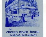 The Chetco River House Seafood Restaurant Menu Brookings Oregon 1990&#39;s - £18.56 GBP