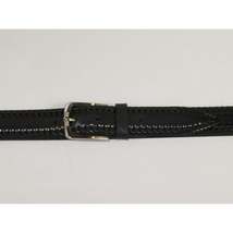 Men's Belt By PICCODER Turkey Genuine Leather Stitched 5021 Black image 4